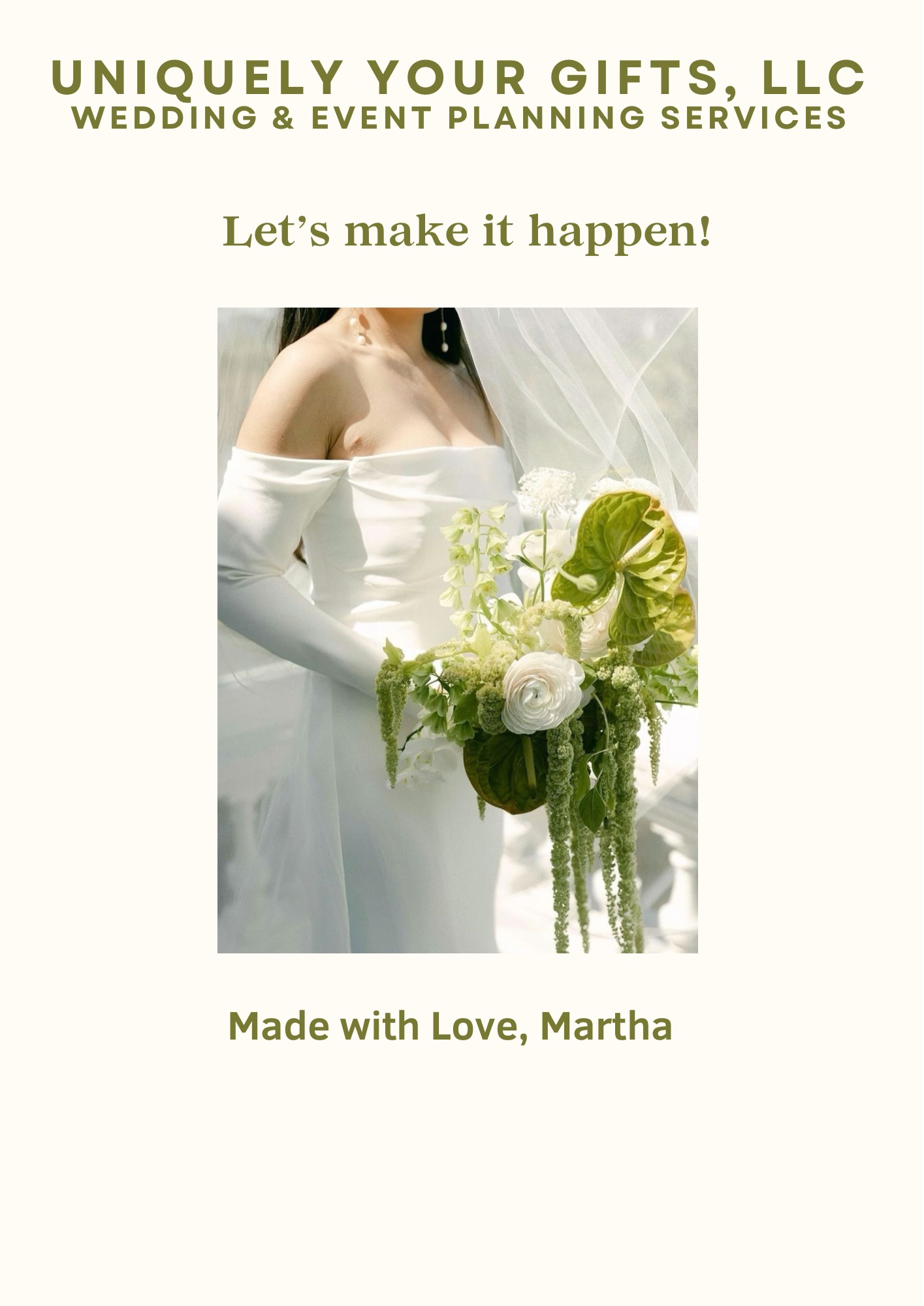 Wedding Flower & Event Planning Services 